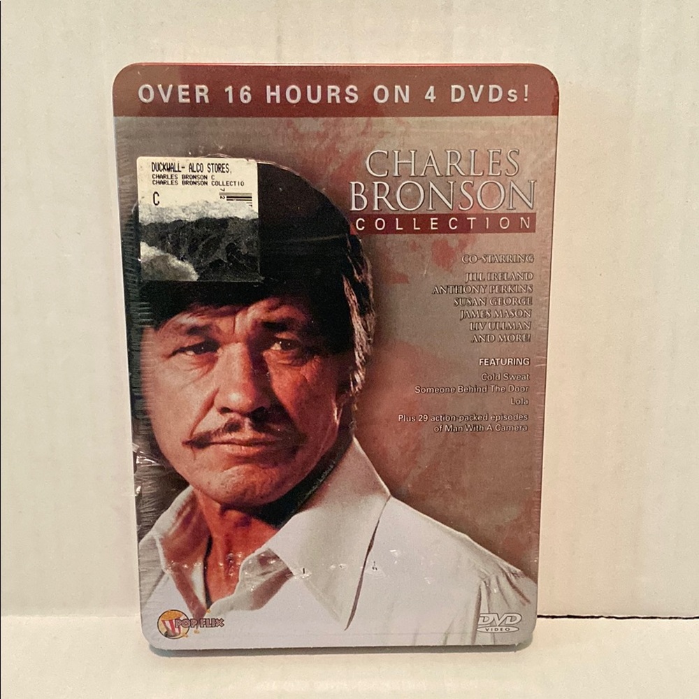 Pop Flix Charles Bronson Collection 4 DVD Set New